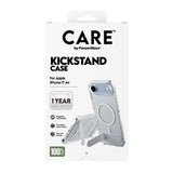 CARE by PanzerGlass iPhone Air Feature Kickstand Skal - MagSafe Kompatibel - Transparent / Silver