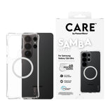 Samsung Galaxy S26 Ultra CARE by PanzerGlass Fashionable Samba Skal - Qi Kompatibel - Genomskinlig