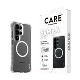 Samsung Galaxy S26 Ultra CARE by PanzerGlass Fashionable Samba Skal - Qi Kompatibel - Genomskinlig