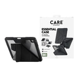 iPad Air 11" (2025 / 2024) Care by PanzerGlass Essential Case - Stående Funktion - Svart