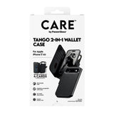CARE by PanzerGlass iPhone Air Feature Tango 2-i-1 Fodral med Plånbok - Svart