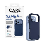 iPhone 18 Pro / 17 Pro CARE by PanzerGlass Fashionable Samba Skal - MagSafe Kompatibel - Italian Blue
