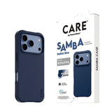 iPhone 18 Pro / 17 Pro CARE by PanzerGlass Fashionable Samba Skal - MagSafe Kompatibel - Italian Blue