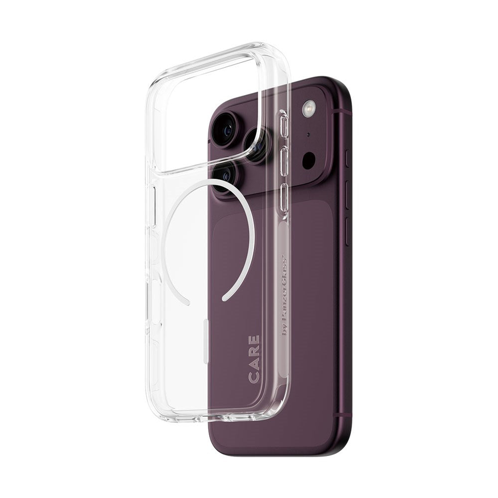 iPhone 18 Pro / 17 Pro CARE by PanzerGlass FLAGSHIP Urban Explorer Skal - MagSafe Kompatibel - Transparent / White