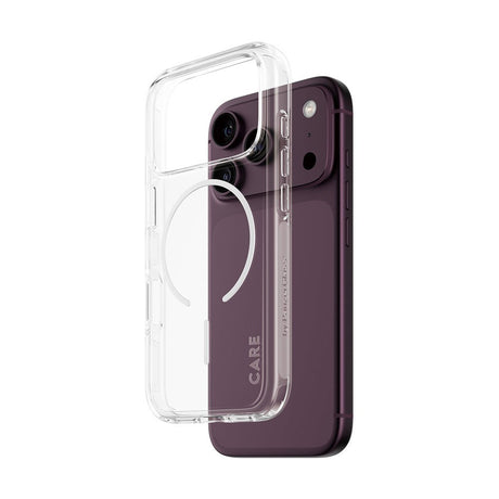 iPhone 18 Pro / 17 Pro CARE by PanzerGlass FLAGSHIP Urban Explorer Skal - MagSafe Kompatibel - Transparent / White