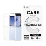 CARE by PanzerGlass Samsung Galaxy Z Flip7 FE FLAGSHIP Urban Combat Case - Transparent