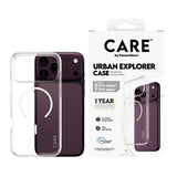 iPhone 18 Pro Max  / 17 Pro Max CARE by PanzerGlass FLAGSHIP Urban Explorer Skal - MagSafe Kompatibel - Transparent / White