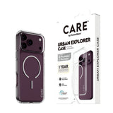 iPhone 18 Pro Max  / 17 Pro Max CARE by PanzerGlass FLAGSHIP Urban Explorer Skal - MagSafe Kompatibel - Transparent / White