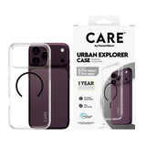 iPhone 18 Pro Max  / 17 Pro Max CARE by PanzerGlass FLAGSHIP Urban Explorer Skal - MagSafe Kompatibel - Transparent / Black