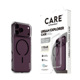 iPhone 18 Pro Max  / 17 Pro Max CARE by PanzerGlass FLAGSHIP Urban Explorer Skal - MagSafe Kompatibel - Transparent / Black