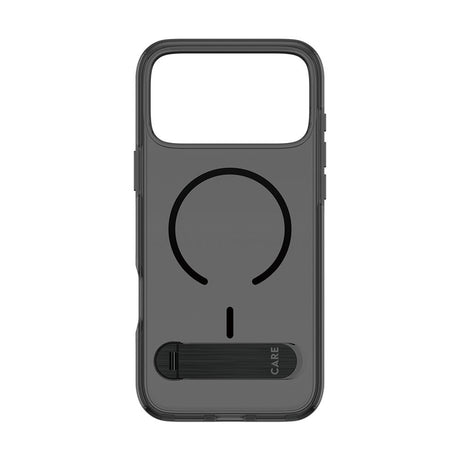 iPhone 18 Pro Max  / 17 Pro Max CARE by PanzerGlass Feature Kickstand Skal - MagSafe Kompatibel - Svart / Genomskinlig
