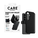 Samsung Galaxy S26 CARE by PanzerGlass Feature Tango 2-i-1 Fodral med Plånbok - Svart