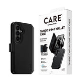 Samsung Galaxy S26 CARE by PanzerGlass Feature Tango 2-i-1 Fodral med Plånbok - Svart