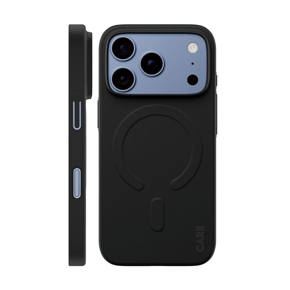 iPhone 18 Pro / 17 Pro CARE by PanzerGlass SL1M Skal - MagSafe Kompatibel - Svart