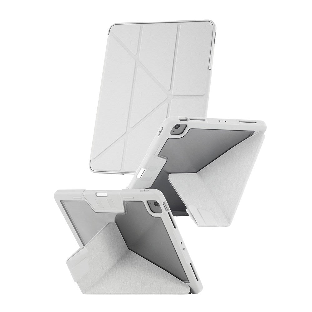 iPad Air 13" (2025 / 2024) Care by PanzerGlass Essential Case - Stående Funktion - Grå