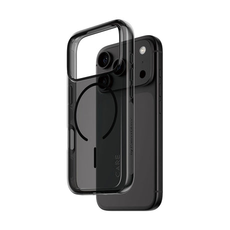 iPhone 18 Pro / 17 Pro CARE by PanzerGlass FLAGSHIP Urban Explorer Skal - MagSafe Kompatibel - Smokey Black