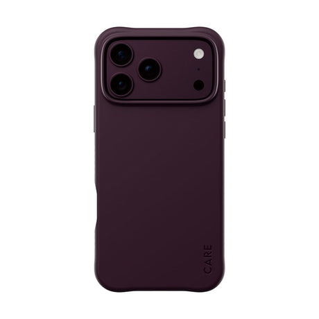 iPhone 18 Pro Max  / 17 Pro Max CARE by PanzerGlass Fashionable Samba Skal - MagSafe Kompatibel - Dark Cherry