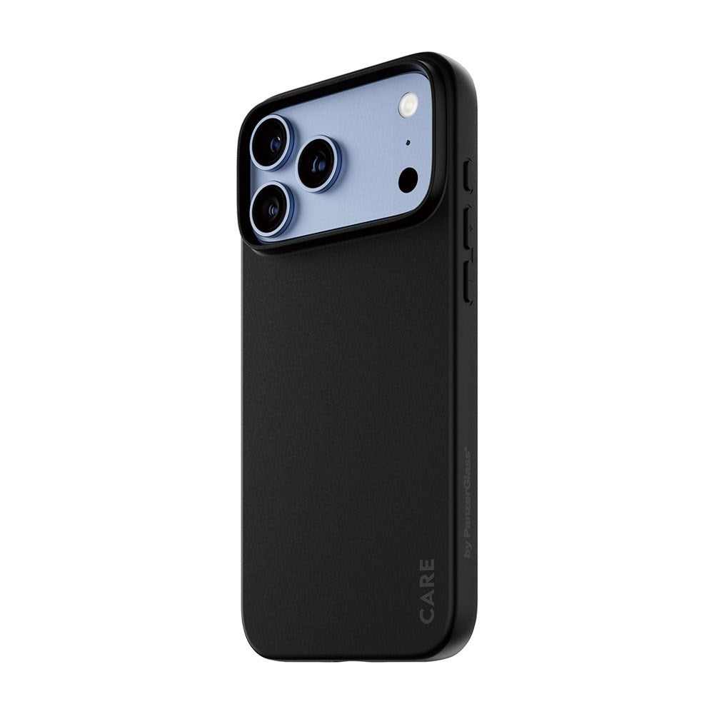 iPhone 18 Pro Max / 17 Pro Max CARE by PanzerGlass Flexibelt Plast Skal - Svart