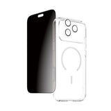 iPhone 18 Pro Max CARE by PanzerGlass 3-i-1 FLAGSHIP Bundle - Skal / Privacy Skärmskydd (UWF) / Kameraskydd - Genomskinlig / Svart