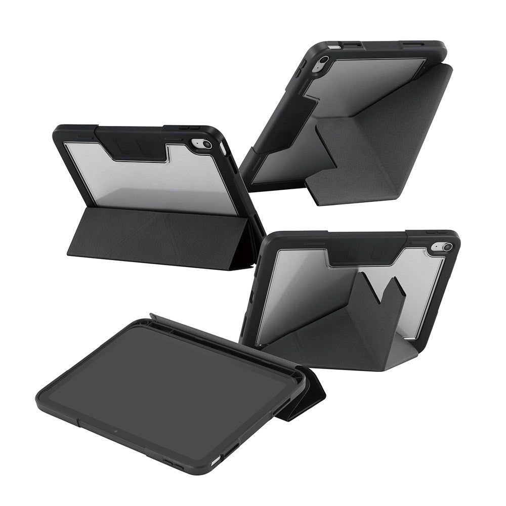 iPad 11" (2025) Care by PanzerGlass Essential Case - Stående Funktion - Svart