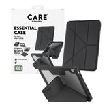 iPad 11" (2025) Care by PanzerGlass Essential Case - Stående Funktion - Svart
