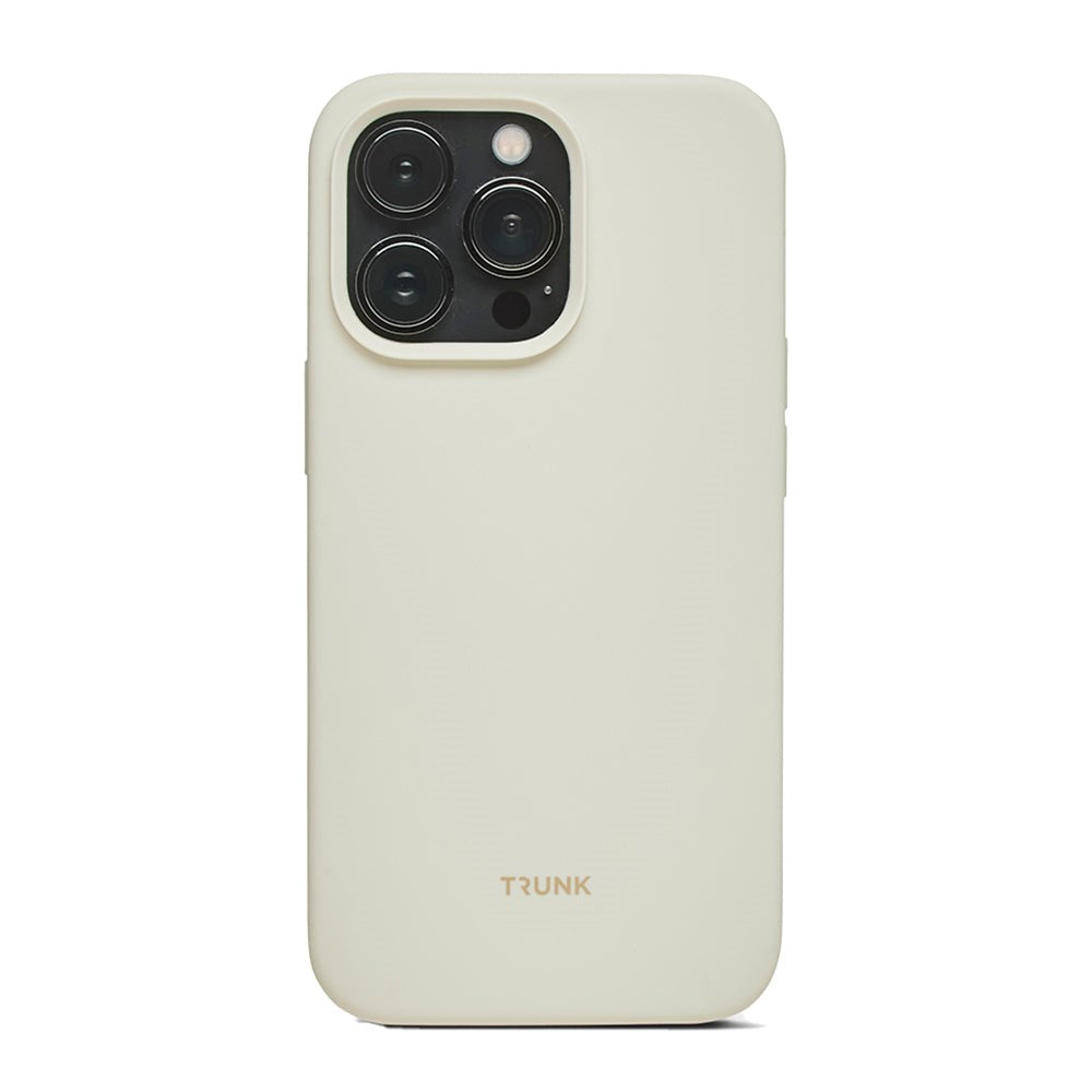 iPhone 13 Pro Trunk Silikon Skal - Creme