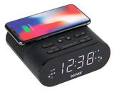 Denver CRQ-107 Radio med Trådlös Laddning & Bluetooth - Svart