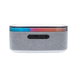 Denver CRQ-225 FM-Klockradio med Trådlös Laddning & Bluetooth - Grå