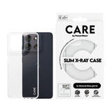 Motorola Moto G56 CARE by PanzerGlass FASHION X-Ray Soft Basic Skal - Genomskinlig