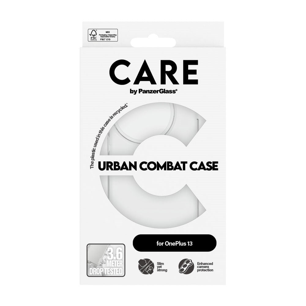CARE by PanzerGlass OnePlus 13 FASHION X-Ray Soft Basic Skal - Genomskinlig