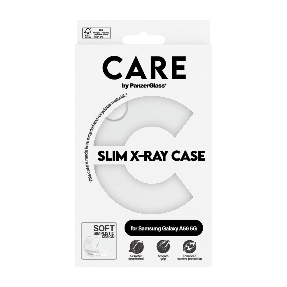 CARE by PanzerGlass Samsung Galaxy A56 (5G) FASHION X-Ray Soft Basic Skal - Genomskinlig