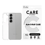 CARE by PanzerGlass Samsung Galaxy S25 FASHION X-Ray Soft Basic Skal - Genomskinlig