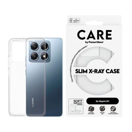 CARE by PanzerGlass Xiaomi 14T FASHION X-Ray Soft Basic Skal - Genomskinlig