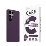 CARE by PanzerGlass Samsung Galaxy S25 Ultra FASHION Fearlessly Fashionable Skal - QI Kompatibel - Plum Purple