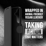 CARE by PanzerGlass Samsung Galaxy S25+ (Plus) Feature Wallet Case med Stativfunktion - Svart