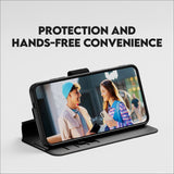 CARE by PanzerGlass Samsung Galaxy S25 Feature Wallet Case med Stativfunktion - Svart