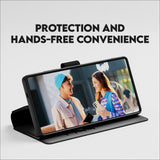 CARE by PanzerGlass Samsung Galaxy S25 Ultra Feature Wallet Case med Stativfunktion - Svart