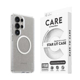 CARE by PanzerGlass Samsung Galaxy S25 Ultra FLAGSHIP Urban Combat Skal - Qi Kompatibel - Star Lit / Vit
