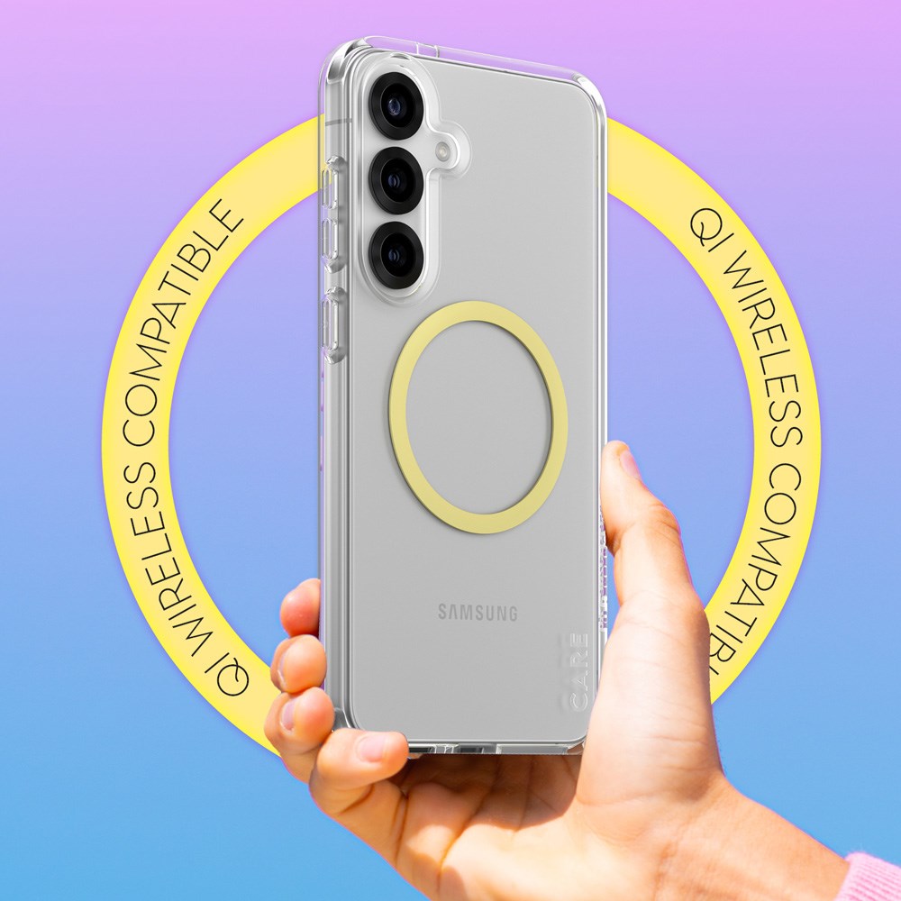 CARE by PanzerGlass Samsung Galaxy S25+ (Plus) FLAGSHIP Urban Combat Skal - Qi Kompatibel - Genomskinlig / Chardonnay