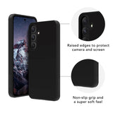 dbramante1928 Samsung Galaxy S24+ Costa Rica Silikon Deksel - 100% Resirkulert Plast - Night Black