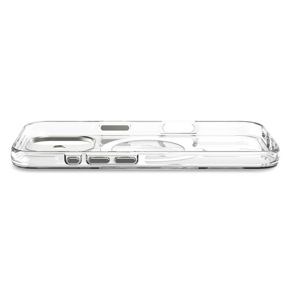 Decoded iPhone 16 Clear Case - 100% Återvunnen Plast - MagSafe-kompatibel - Transparent / Matt Vit