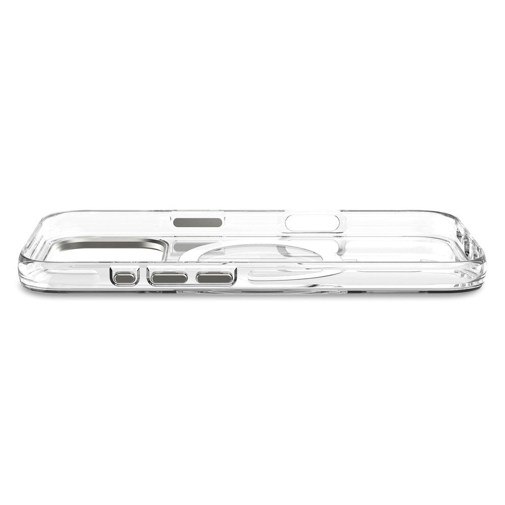 Decoded iPhone 16 Pro Clear Case - 100% Återvunnen Plast - MagSafe-kompatibel - Transparent / Matt Vit