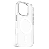 Decoded iPhone 16 Pro Clear Case - 100% Återvunnen Plast - MagSafe-kompatibel - Transparent / Matt Svart