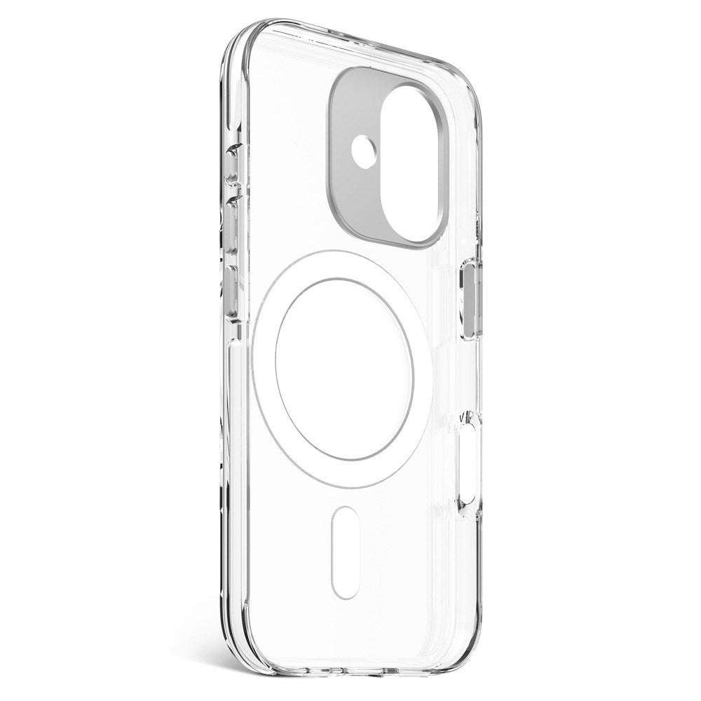 Decoded iPhone 16 Plus Clear Case - 100% Återvunnen Plast - MagSafe-kompatibel - Transparent