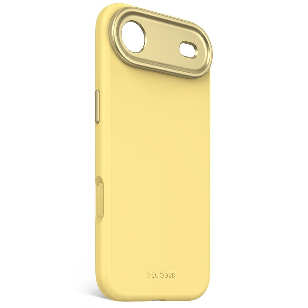 Decoded iPhone Air AntiMicrobial Silikon Skal - MagSafe Kompatibel - Yuma Yellow