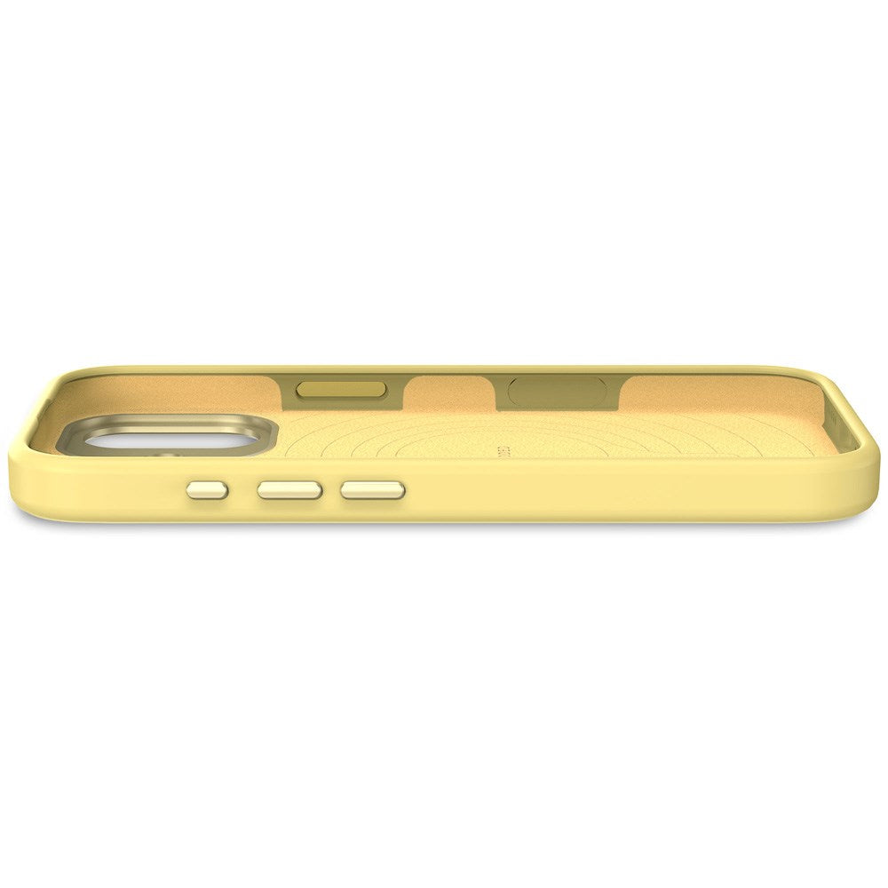 Decoded iPhone 17 AntiMicrobial Silikon Skal - MagSafe Kompatibel - Yuma Yellow