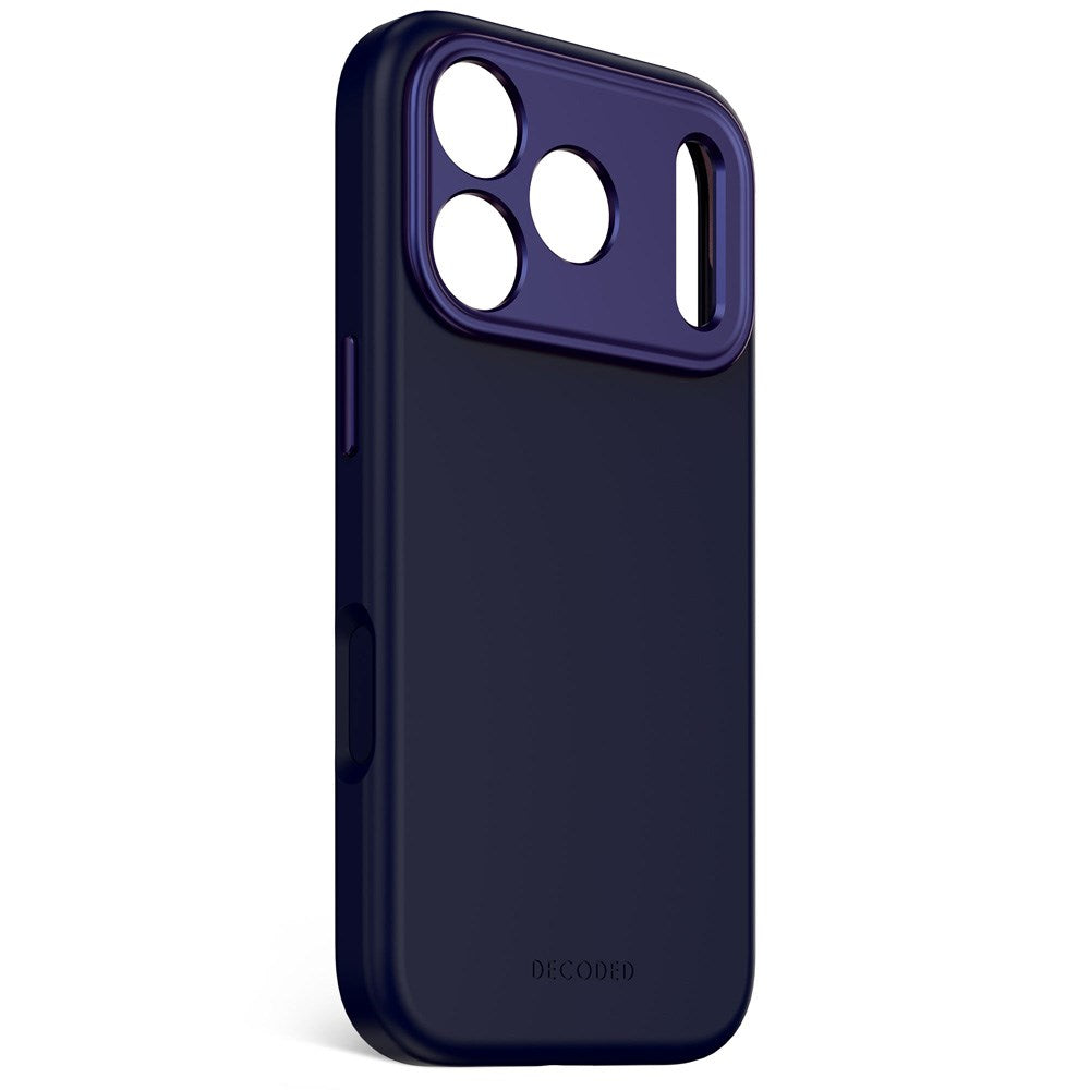 Decoded iPhone 17 Pro AntiMicrobial Silikon Skal - MagSafe Kompatibel - True Navy