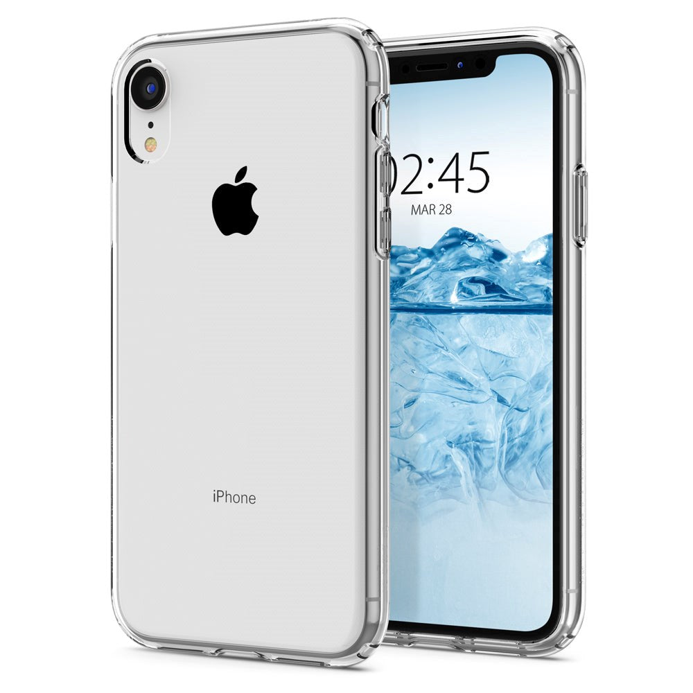 iPhone XR Spigen Liquid Crystal Skal  - Transparent