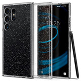 Spigen Samsung Galaxy S24 Ultra Liquid Crystal Glitter Skal - Transparent