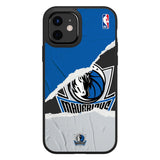 iPhone 12 / 12 Pro RhinoShield SolidSuit Tåligt NBA Skal med Dallas Mavericks - Sweat and Tears